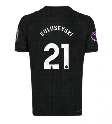 Tottenham Hotspur Dejan Kulusevski #21 Bortatröja 2025-26 Kortärmad